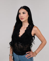 Midnight Lace Top